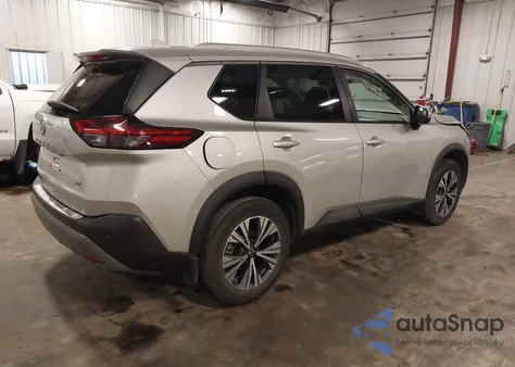 2022 Nissan Rogue Sv Fwd z USA, uszkodzony, nr VIN 5N1BT3BA6NC704681